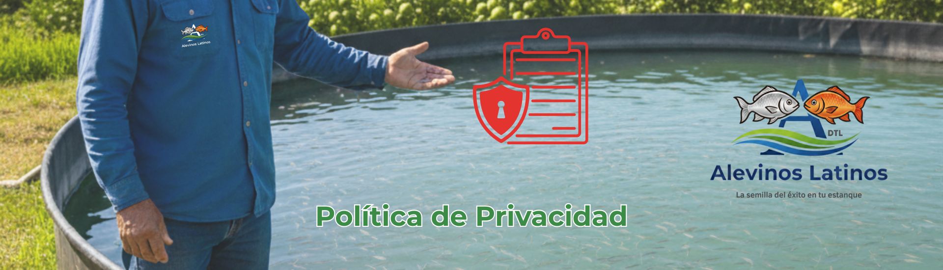 Política de privacidad de Alevinos latinos en Santander