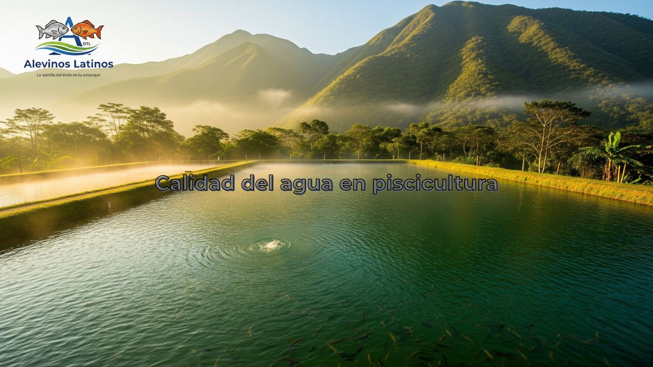 Cultivo de tilapia rentable con manejo de calidad de agua en piscicultura y fertilización en Santander.